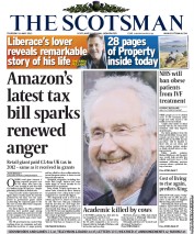 The Scotsman (UK) Newspaper Front Page for 16 May 2013