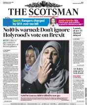 The Scotsman (UK) Newspaper Front Page for 16 May 2018