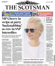 The Scotsman (UK) Newspaper Front Page for 16 May 2019