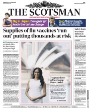 The Scotsman (UK) Newspaper Front Page for 17 October 2018