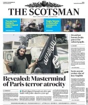 The Scotsman (UK) Newspaper Front Page for 17 November 2015