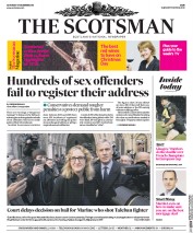 The Scotsman (UK) Newspaper Front Page for 17 December 2016