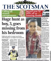 The Scotsman Newspaper Front Page (UK) for 17 January 2014