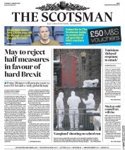 The Scotsman (UK) Newspaper Front Page for 17 January 2017