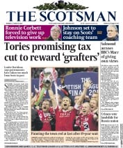 The Scotsman (UK) Newspaper Front Page for 17 March 2014