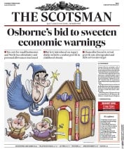 The Scotsman (UK) Newspaper Front Page for 17 March 2016