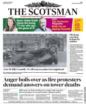 The Scotsman (UK) Newspaper Front Page for 17 June 2017