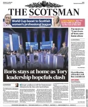 The Scotsman (UK) Newspaper Front Page for 17 June 2019