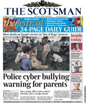 The Scotsman (UK) Newspaper Front Page for 17 August 2013