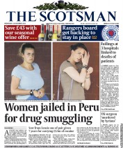 The Scotsman (UK) Newspaper Front Page for 18 December 2013