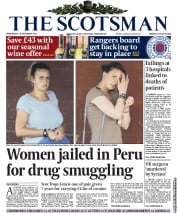 The Scotsman Newspaper Front Page (UK) for 18 December 2013