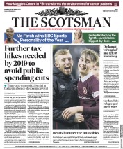 The Scotsman (UK) Newspaper Front Page for 18 December 2017