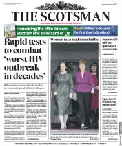 The Scotsman (UK) Newspaper Front Page for 18 February 2020