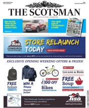 The Scotsman (UK) Newspaper Front Page for 18 March 2016