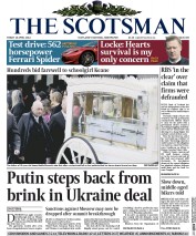 The Scotsman (UK) Newspaper Front Page for 18 April 2014