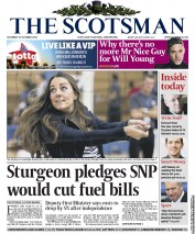 The Scotsman (UK) Newspaper Front Page for 19 October 2013