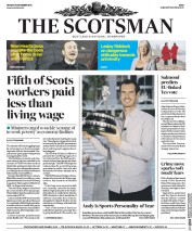 The Scotsman (UK) Newspaper Front Page for 19 December 2016