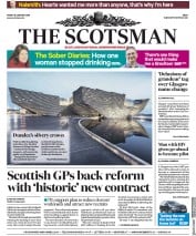 The Scotsman (UK) Newspaper Front Page for 19 January 2018