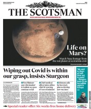 The Scotsman (UK) Newspaper Front Page for 19 February 2021