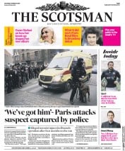 The Scotsman (UK) Newspaper Front Page for 19 March 2016