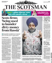The Scotsman (UK) Newspaper Front Page for 19 March 2018