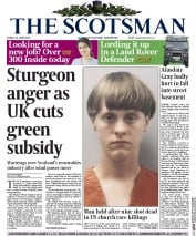 The Scotsman (UK) Newspaper Front Page for 19 June 2015