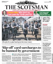 The Scotsman (UK) Newspaper Front Page for 19 July 2017