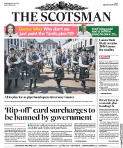 The Scotsman (UK) Newspaper Front Page for 19 July 2017