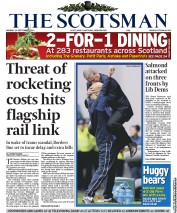 The Scotsman Newspaper Front Page (UK) for 19 September 2011