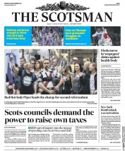 The Scotsman (UK) Newspaper Front Page for 19 September 2016