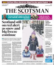 The Scotsman (UK) Newspaper Front Page for 1 March 2018