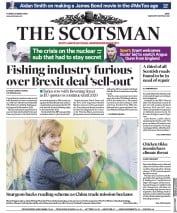 The Scotsman (UK) Newspaper Front Page for 20 March 2018