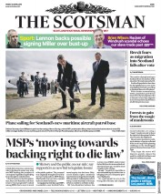 The Scotsman (UK) Newspaper Front Page for 20 April 2018