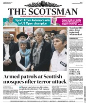 The Scotsman (UK) Newspaper Front Page for 20 June 2017