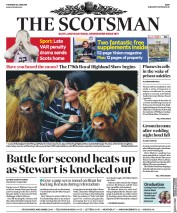 The Scotsman (UK) Newspaper Front Page for 20 June 2019