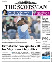 The Scotsman (UK) Newspaper Front Page for 20 July 2018