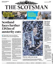 The Scotsman (UK) Newspaper Front Page for 21 November 2016