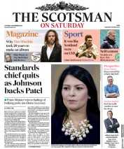 The Scotsman (UK) Newspaper Front Page for 21 November 2020