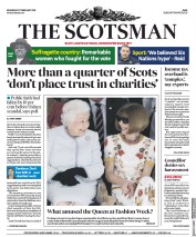 The Scotsman (UK) Newspaper Front Page for 21 February 2018