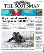 The Scotsman (UK) Newspaper Front Page for 21 March 2017
