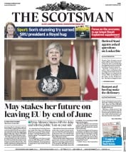 The Scotsman (UK) Newspaper Front Page for 21 March 2019