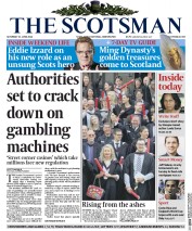 The Scotsman (UK) Newspaper Front Page for 21 June 2014