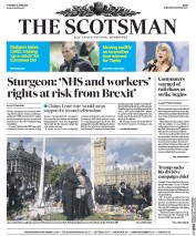The Scotsman (UK) Newspaper Front Page for 21 June 2016