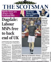 The Scotsman (UK) Newspaper Front Page for 21 September 2015