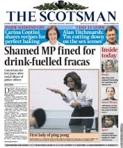 The Scotsman (UK) Newspaper Front Page for 22 March 2014
