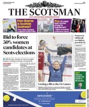 The Scotsman (UK) Newspaper Front Page for 22 March 2018