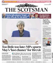 The Scotsman (UK) Newspaper Front Page for 22 May 2019