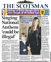 The Scotsman (UK) Newspaper Front Page for 22 June 2011