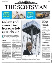 The Scotsman (UK) Newspaper Front Page for 23 October 2015