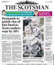 The Scotsman (UK) Newspaper Front Page for 23 October 2018